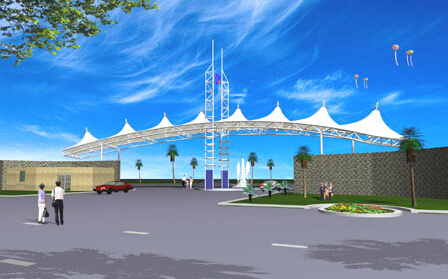 景觀膜結(jié)構(gòu)在休閑娛樂場所中的應(yīng)用