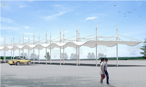 膜結(jié)構(gòu)小品建筑有那些特點